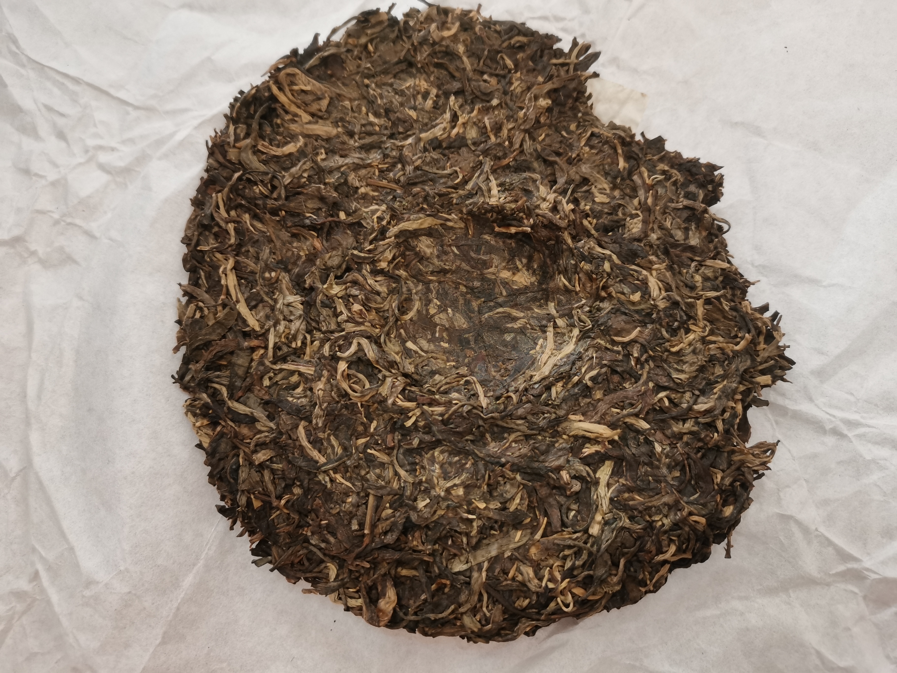 喝一泡08老班章压压惊-八克茶